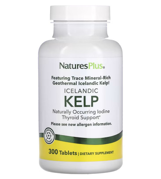 NaturesPlus Icelandic Kelp 150 mg (300 табл)