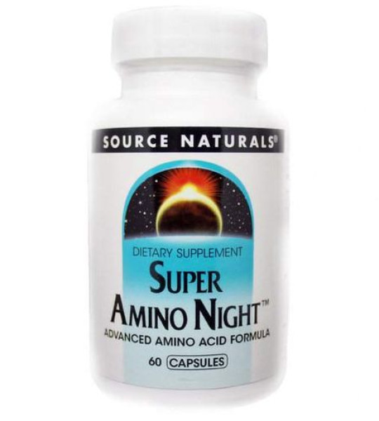 Source Naturals Super Amino Night (60 капс)