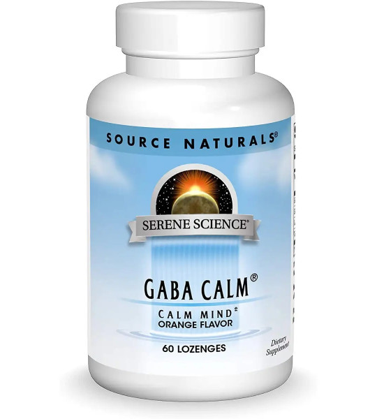 Source Naturals GABA Calm 125 mg (60 табл)