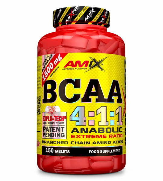 Amix BCAA 4:1:1 1500 mg (150 табл)