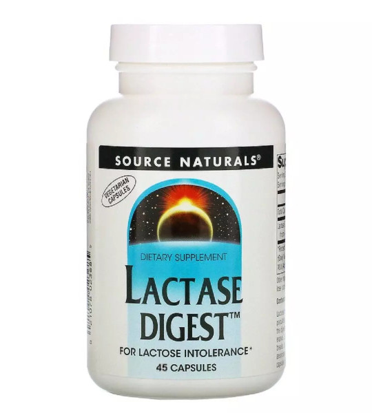 Source Naturals Lactase Digest (45 капс)