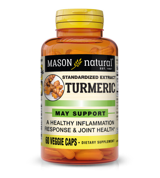 Mason Natural Turmeric 500 mg Veg Caps (60 капс)