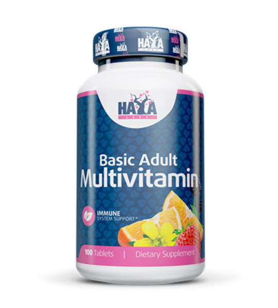 HaYa Labs Basic Adult Multivitamin (100 табл)