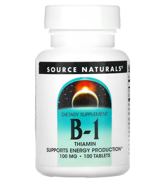 Source Naturals B-1 Thiamin 100 mg (100 табл)