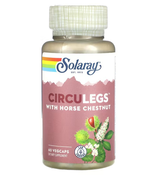 Solaray CircuLegs with Horse Chestnut VegCaps (60 капс)