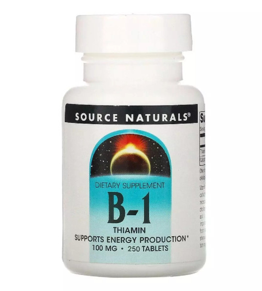 Source Naturals B-1 Thiamin 100 mg (250 табл)