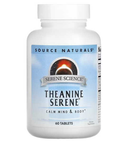 Source Naturals Theanine Serene with Magnesium (60 табл)