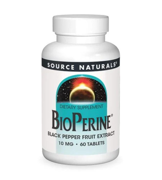 Source Naturals BioPerine 10 mg (60 табл)