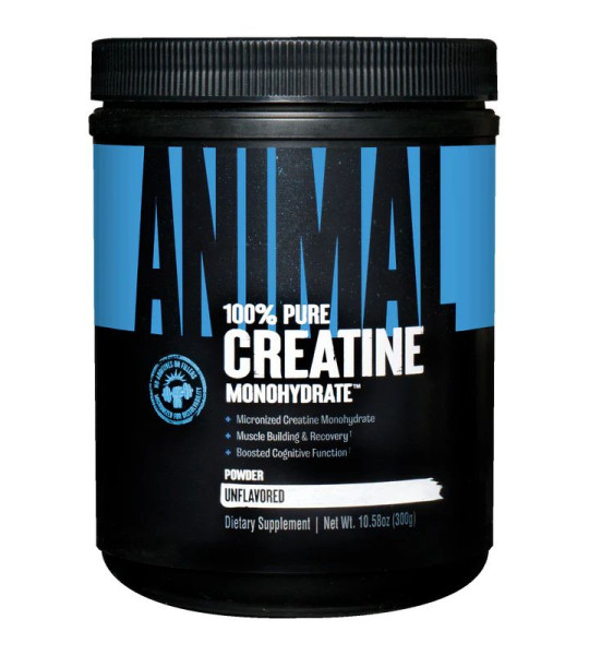 Universal Nutrition Animal 100% Pure Creatine Monohydrate (300 грам)