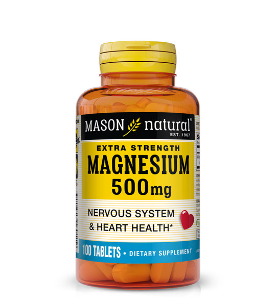 Mason Natural Magnesium 500 mg (100 табл)