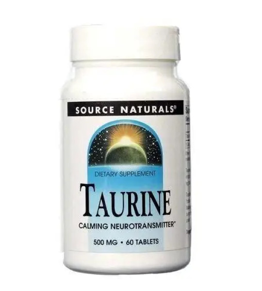 Source Naturals Taurine 500 mg (60 табл)