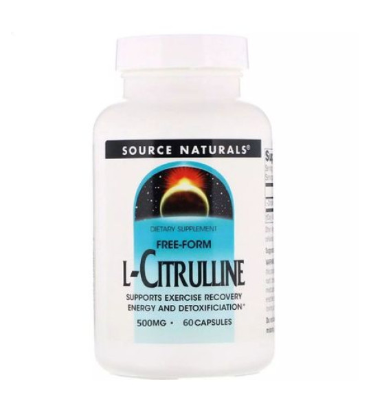 Source Naturals L-Citrulline 500 mg (60 капс)