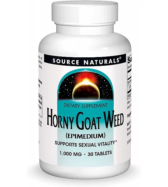 Source Naturals Horny Goat Weed 1000 mg (30 табл)