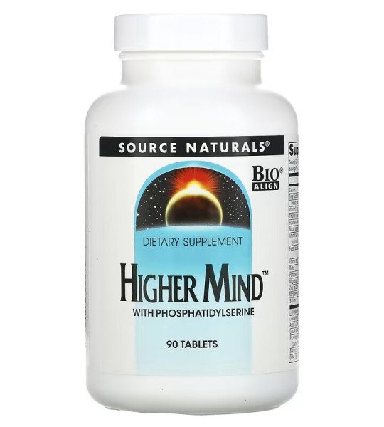 Source Naturals Higher Mind with Phosphatidylserine (90 табл)