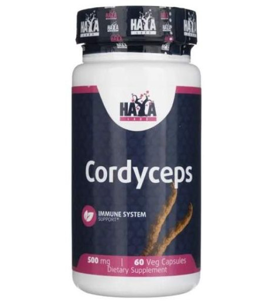 HaYa Labs Cordyceps 500 mg Veg Caps (60 капс)