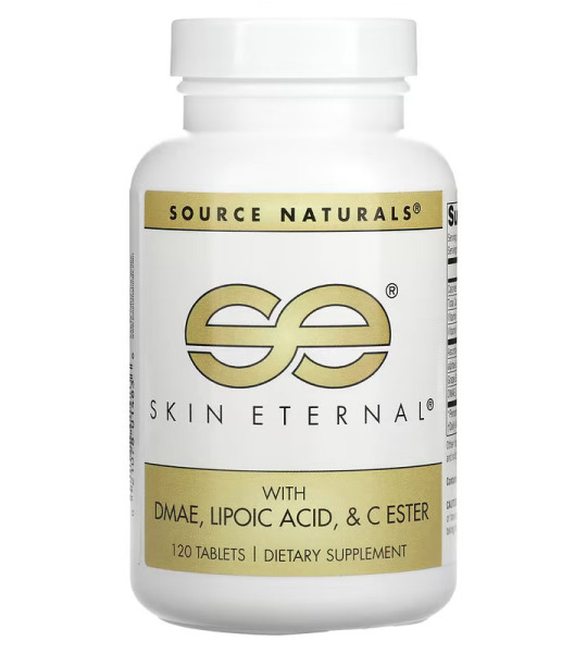 Source Naturals Skin Eternal with DMAE, Lipoic Acid & C Ester (120 табл)