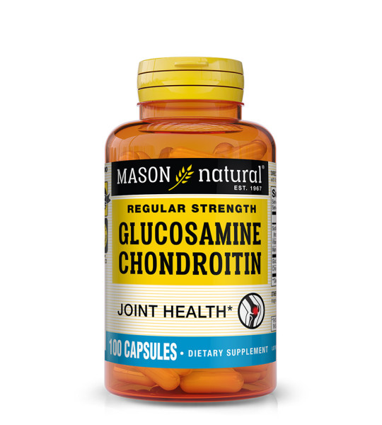 Mason Natural Glucosamine 500 mg Chondroitin 400 mg (100 капс)