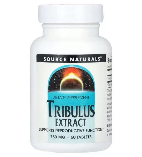 Source Naturals Tribulus Extract 750 mg (60 табл)