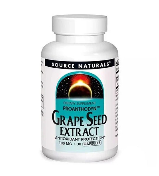 Source Naturals Grape Seed Extract 100 mg (30 капс)