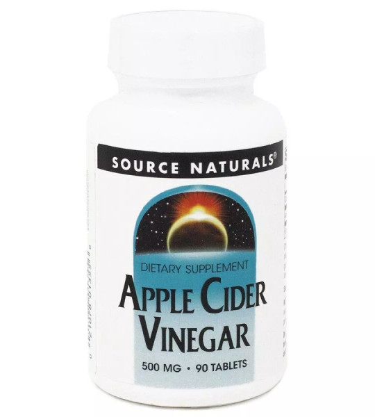 Source Naturals Apple Cider Vinegar 500 mg (90 табл)