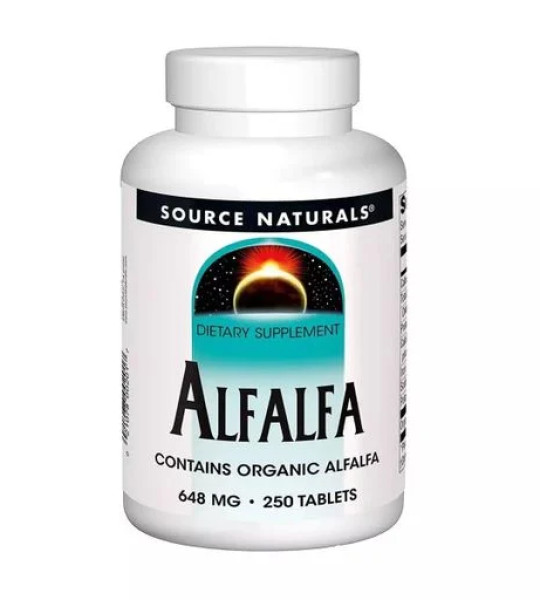 Source Naturals Alfalfa 648 mg (250 табл)