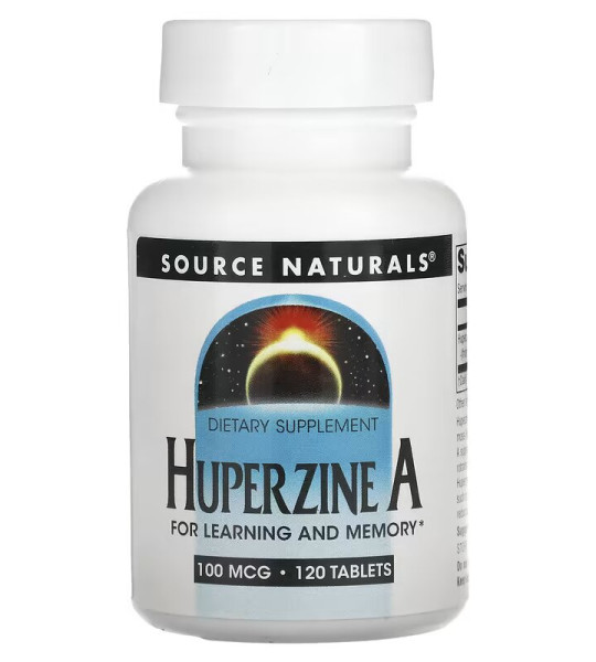 Source Naturals Huperzine A 100 mcg (120 табл)