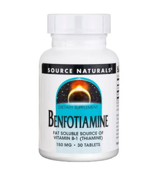 Source Naturals Benfotiamine 150 mg (30 табл)