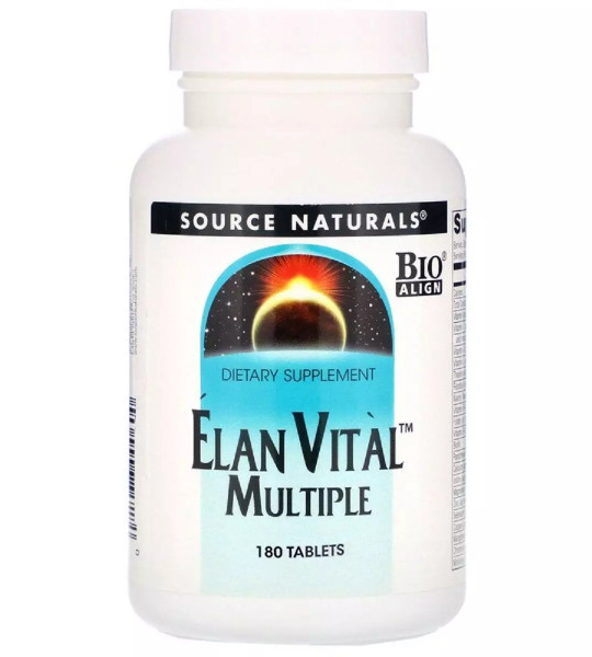 Source Naturals Elan Vital Multiple (180 табл)