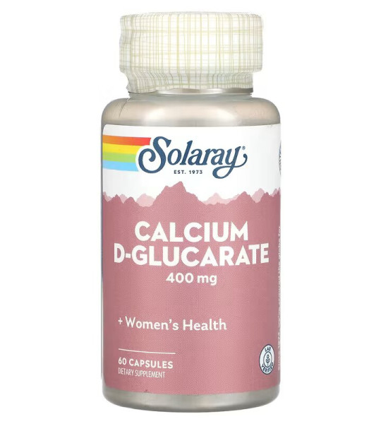 Solaray Calcium D-Glucarate 400 mg (60 капс)