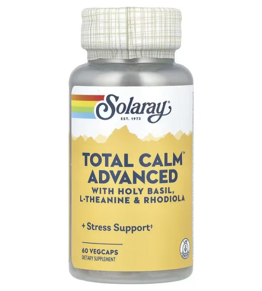 Solaray Total Calm Advanced Veg Caps (60 капс)