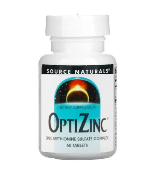 Source Naturals OptiZinc (60 табл)