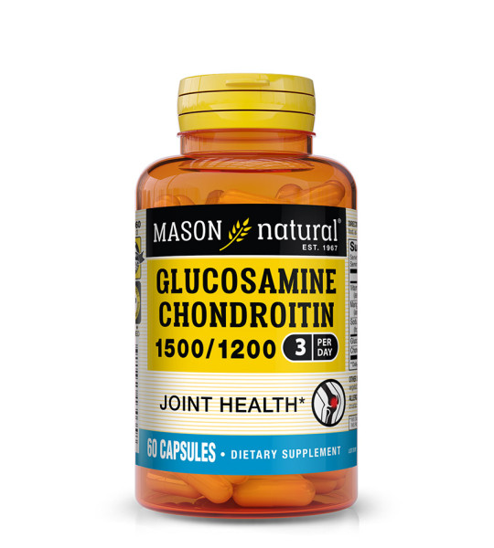 Mason Natural Glucosamine Chondroitin 1500/1200 (60 капс)