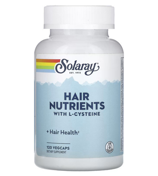 Solaray Hair Nutrients with L-Cysteine VegCaps (120 капс)