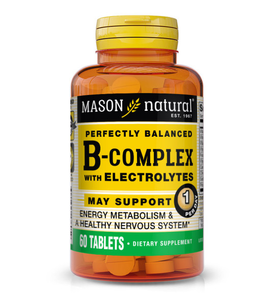 Mason Natural B-Complex with Electrolytes (60 табл)