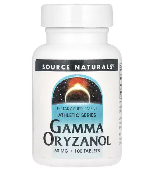 Source Naturals Gamma Oryzanol 60 mg (100 табл)