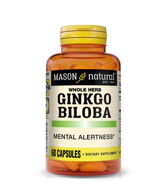 Mason Natural Ginkgo Biloba 125 mg (60 капс)