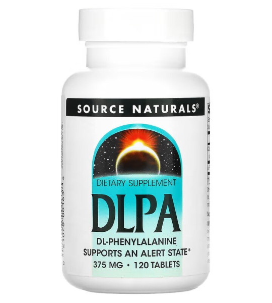 Source Naturals DLPA 375 mg (120 табл)