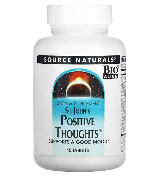 Source Naturals St. John's Positive Thoughts (45 табл)