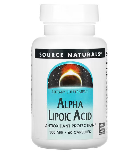 Source Naturals Alpha Lipoic Acid 300 mg (60 капс)