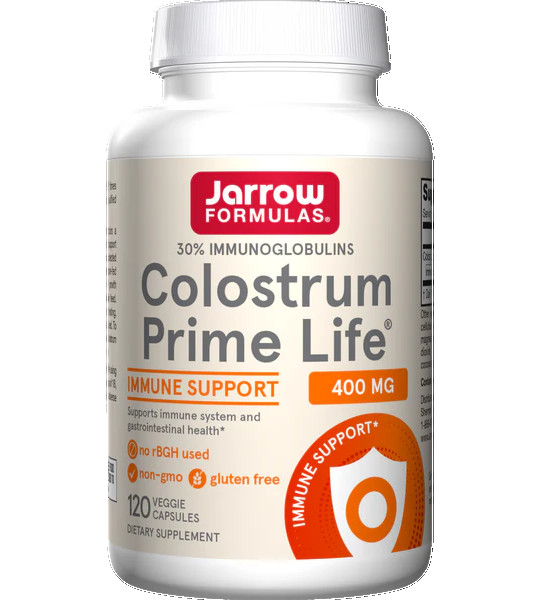 Jarrow Formulas Colostrum Prime Life 400 mg Veg Caps (120 капс)