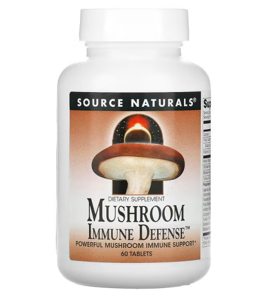 Source Naturals Mushroom Immune Defense (60 табл)