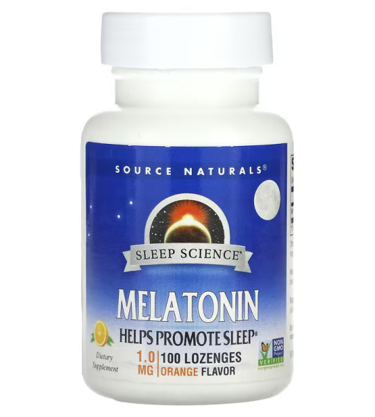 Source Naturals Melatonin 1 mg (100 табл)