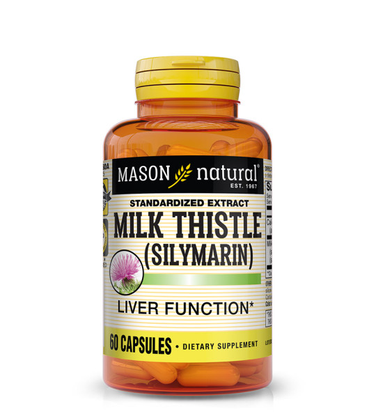 Mason Natural Milk Thistle (Silymarin) 300 mg (60 капс)