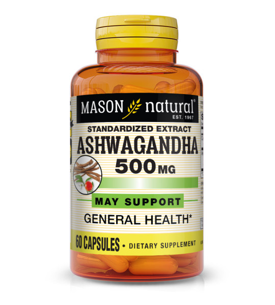 Mason Natural Ashwagandha 500 mg (60 капс)