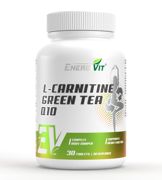 EnergiVit L-Carnitine Green Tea Q10 30 капс