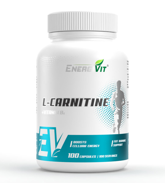 EnergiVit L-Carnitine +Vitamin B6 100 капс