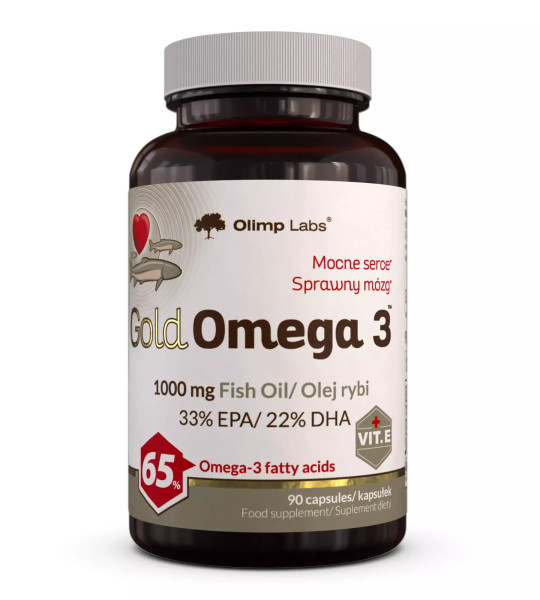 Olimp Gold Omega 3 65% 1000 mg (90 капс)