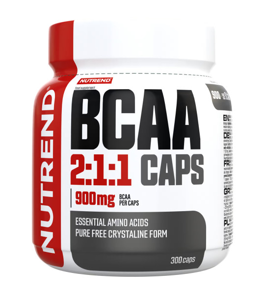 Nutrend BCAA 2:1:1 900 mg (300 капс)