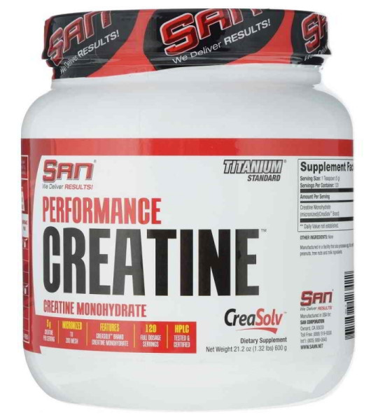 SAN Performance Creatine Monohydrate 600 грамм