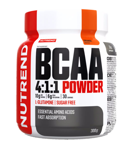 Nutrend BCAA 4:1:1 Energy Powder (300 грам)